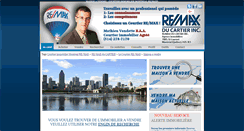Desktop Screenshot of courtier-remax.com